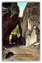 Stage Coach Under Tunnel Rock Yosemite Valley California CA DB Postcard V10 - £11.64 GBP