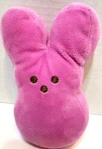 Just Born Peeps Plush Stuffed Easter Bunny Pink 6 inches - £6.86 GBP