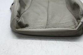 2010-2011 TOYOTA CAMRY FRONT LEFT DRIVER LOWER SEAT LEATHER COVER BEIGE P9881 image 2