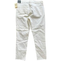Lolita Crop Lucky Brand Jeans Mid Rise Curvy White 8/29 Cotton Blend 26&quot; Inseam - £14.55 GBP