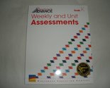 Benchmark Advance Weekly and Unit Assessments (Grade K) [Unknown Binding... - $22.39