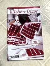 Leisure Arts Kitchen Décor 19 Crochet Projects Little Book #75026 - £9.53 GBP
