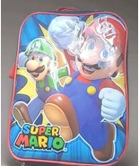 Nintendo Super Mario Bros Mario &amp; Luigi Kids Insulated Lunch Bag w/ Comp... - $267.04 MXN