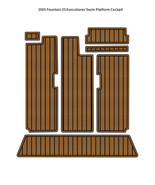 2005 Fountain 35 Executioner Swim Platform Cockpit Pad Boat EVA Foam Flo... - $1,021.32 CAD