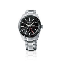 Seiko Presage Sharp Edge 42.2 MM GMT Automatic SS Black Dial Watch - SPB221J1 - £781.68 GBP