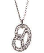 Marc Jacobs Necklace Long Pave Pretzel NEW - $74.25