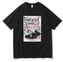 Machine Gun Kelly Black Cotton T Shirts Tee - £10.21 GBP+