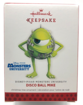 Hallmark Keepsake Ornament 2013 Disney Pixar Monsters University Disco Ball Mike - £20.99 GBP
