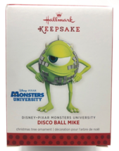 Hallmark Keepsake Ornament 2013 Disney Pixar Monsters University Disco Ball Mike - £20.60 GBP