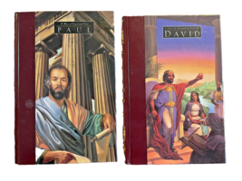 Books Great Lives From God&#39;s Word 2 Volumes Paul and David Charles Swindoll - £21.83 GBP