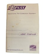 Vintage Epass Electronic Toll Collection System User Manual - £3.86 GBP