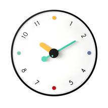 Modern Wall clock with Glass Cover & Silent, Non Ticking Movement - £71.67 GBP