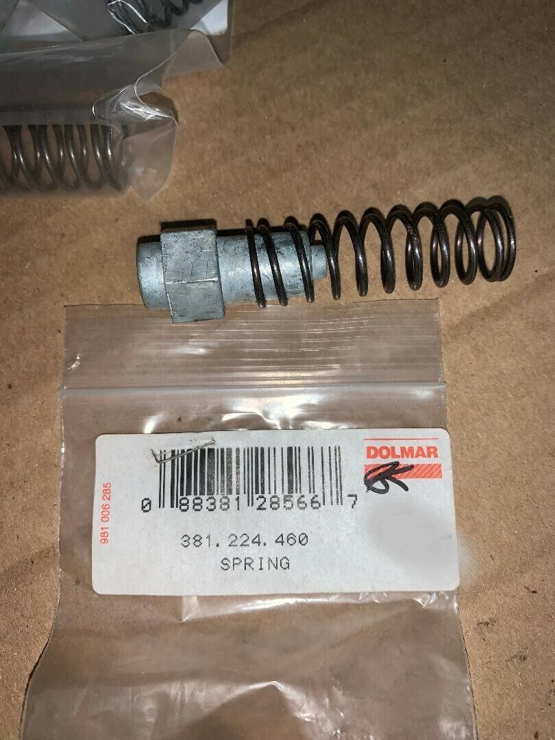 OEM MAKITA/DOLMAR WEED TRIMMER HEAD SPRING w/ Nut 381224460 /B-03056 - $12.82