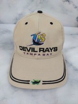 Tampa Bay Devil Rays Twins Enterprise Vintage 90&#39;s Wool Snapback Cap Hat S/M - £17.66 GBP