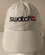 SWATCH brand Baseball Cap White Adjustable Fit - $12.86