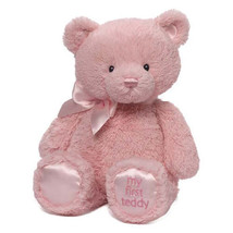 Gund My First Teddy - Pink 38cm - £30.52 GBP