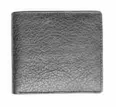 Slim Bifold Wallets Men Black give Gift for him Pack of 1 in a Yellow Box E0004 - £35.97 GBP