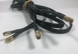 3M Largo RF Cable Fly Antena Coaxial Cable TV Macho A M Extensión Oro - $7.90