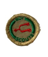 Red Spur Boy Scout Horseman Proficiency Award Badge WHITE back Troop Small - $37.99