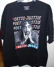Vintage Poetic Justice Men&#39;s Graphic T-Shirt - size 2XL - £4.69 GBP
