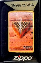 Brass Zippo 2nd Amendment Bullets Zippo Lighter - $23.70