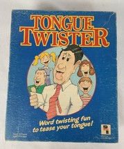 Tongue Twister Word Twisting Fun Board Game by Playtoy Industries 1988 C... - £51.14 GBP