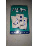 Flash cards Addition 0 - 12 , 55 cards plus 1 parent Card by School Zone - £2.38 GBP