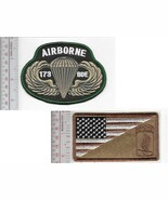 Airborne Army 173rd Airborne Infantry Light Brigade ABN &amp; Parachutist Wi... - $333.92 MXN