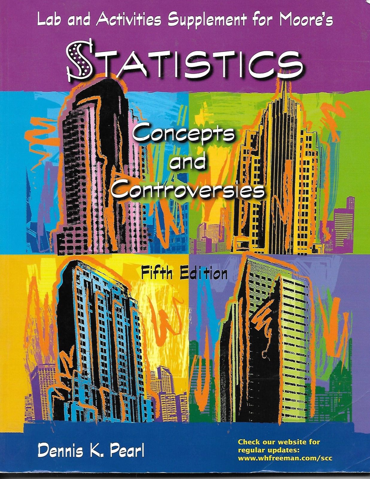 Laboratory and Activities Supplement: for Statistics: Concepts and Contr... - $7.84