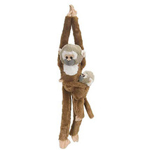 Wild Republic Monkey Squirel with Baby Plush Soft Toy - £35.62 GBP