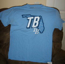 Tampa Bay Rays MEDIUM T-shirt - baseball - £4.74 GBP