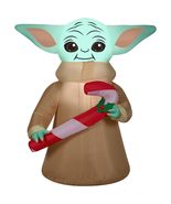 Gemmy Christmas Airblown Inflatable The Child w/Candy Cane Star Wars, 3.... - €48,74 EUR