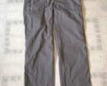 The North Face Women&#39;s Hiking Pants Size 8 Gray Convertible Roll Up Legs - $37.63
