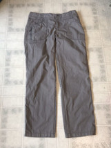 The North Face Women&#39;s Hiking Pants Size 8 Gray Convertible Roll Up Legs - £30.01 GBP