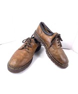 Dr Martens Oxford Men 11M Shoes Brown Leather Lace Up Made In England Derby - $67.59 CAD