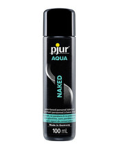 Pjur Water-Based Aqua Naked Personal Lubricant 100 Ml Bottle - $17.20