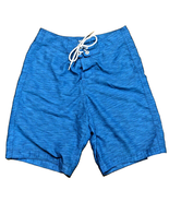 Hollister Mens Blue Board Skater Drawstring Shorts Size XSmall Back Pocket - $18.94 CAD