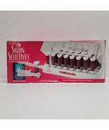 Vintage Salon Selectives Gentle Touch Hairsetter Flocked Rollers SSFS-24... - $76.55 CAD