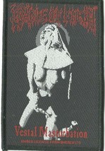 Cradle Of Filth Vestal 2018 Woven Sew On Patch Official Merchandise - £3.97 GBP