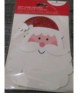 American Greetings Christmas Gift Card Holder Santa New. - $14.80