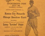 1941 KC MONARCHS vs CHICAGO AMERICAN GIANTS 8X10 PHOTO BASEBALL NEGRO LE... - $5.93