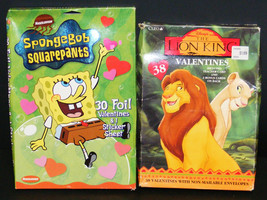 Valentines Unopened Cleo Lion King &amp; Nickelodeon Spngebob Squarepants - £14.26 GBP