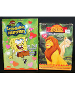 Valentines Unopened Cleo Lion King &amp; Nickelodeon Spngebob Squarepants - £14.16 GBP