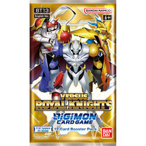 x6 Digimon Tcg Versus Royal Knight Booster Packs [BT13] New Ships 7/21/23 - £23.03 GBP