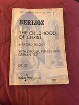 Berlioz:The chilhood of Christ, A Sacred Trilogy-vintage! - £22.04 GBP