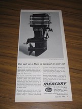 1963 Print Ad Mercury 650 Outboard Motor 65 hp 4 Cylinder Fond du Lac,WI - $9.88