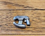 LEGO Minifigure Accessory Custom Energy Pistol Blaster Gun, Gray - £1.11 GBP