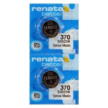 Renata 370 SR920W Batteries - 1.55V Silver Oxide 370 Watch Battery (10 C... - £3.95 GBP+