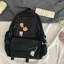 Women&#39;s Backpack Kawaii Y2k Harajuku Pendant Ulzzang Cute  School Bags Zipper In - £108.56 GBP