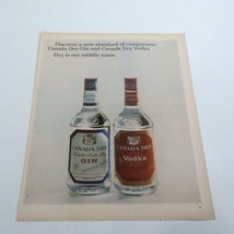 1965 Canada Dry Vodka and Gin Pillar Rock Salmon contest  Print Ad 10.5&quot; x 13.5&quot; - £5.63 GBP